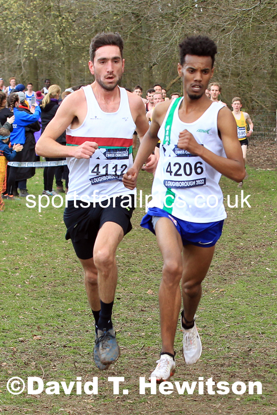 Senior Mens 2022 CAU Inter Counties Cross Country, Prestwold Hall, Loughborough.  Photo: David T. Hewitson/Sports for All Pics